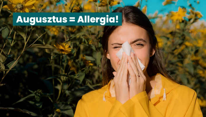 augusztus allergia