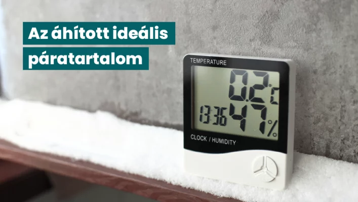 ideális páratartalom