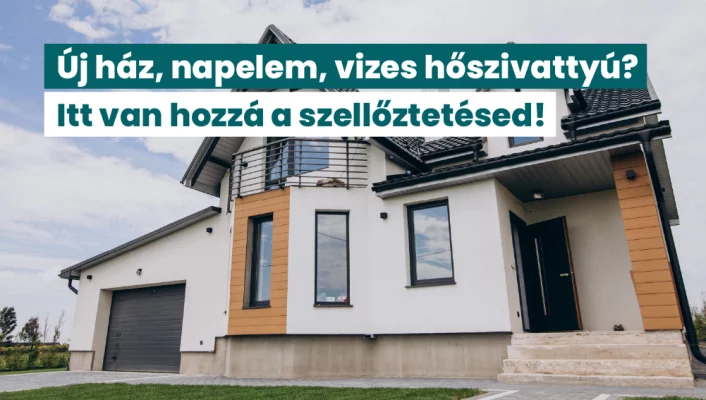 új ház napelem